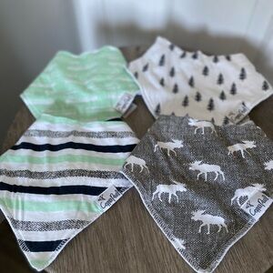 Copper Pearl Bandana Bibs